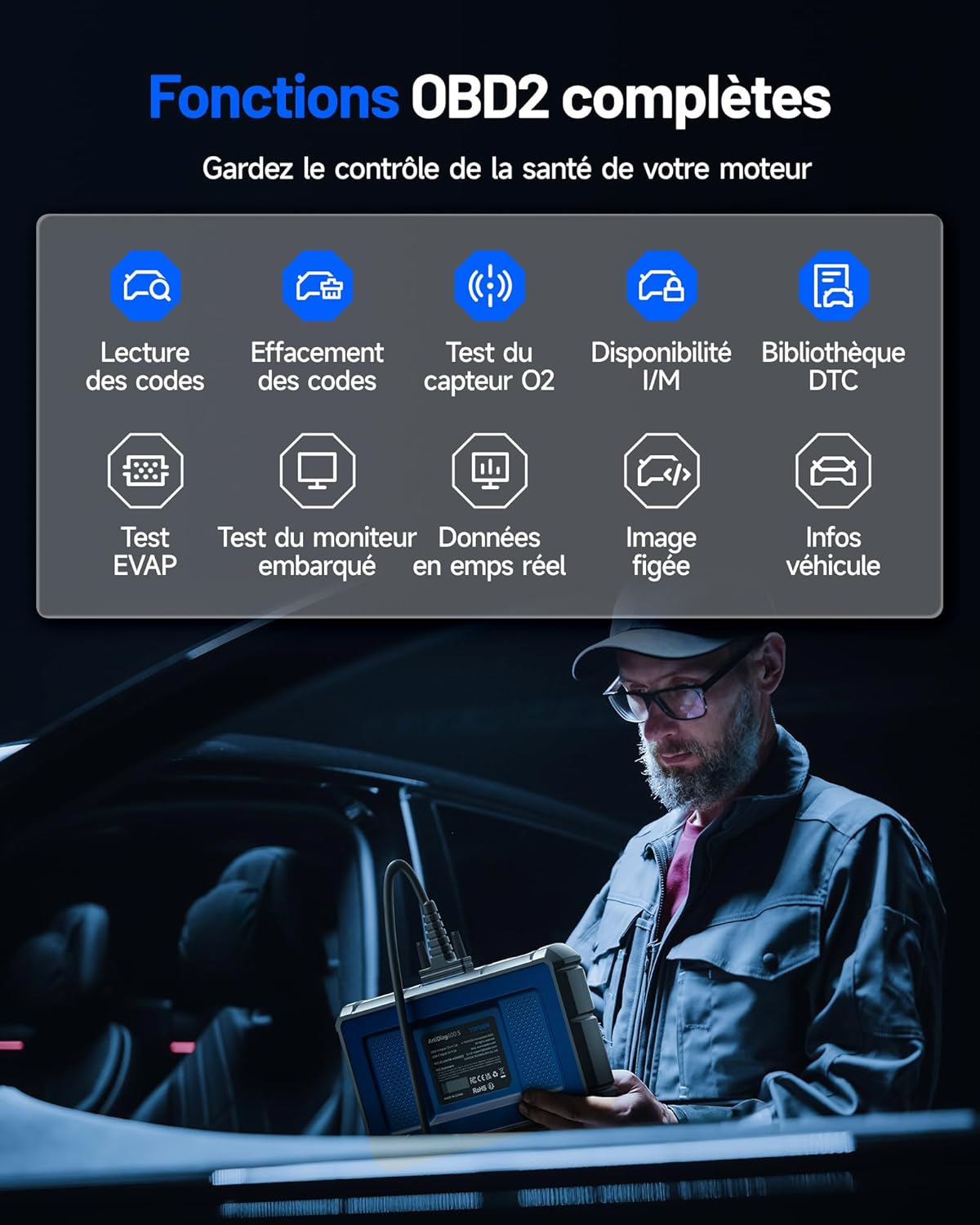ArtiDiag600S Valise Diagnostic Auto OBD2