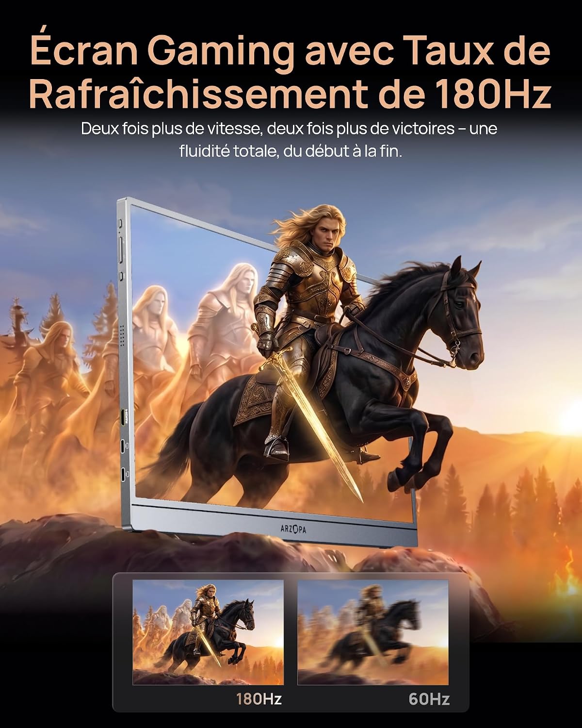Moniteur Portable 16,1" 2,5K 180 Hz