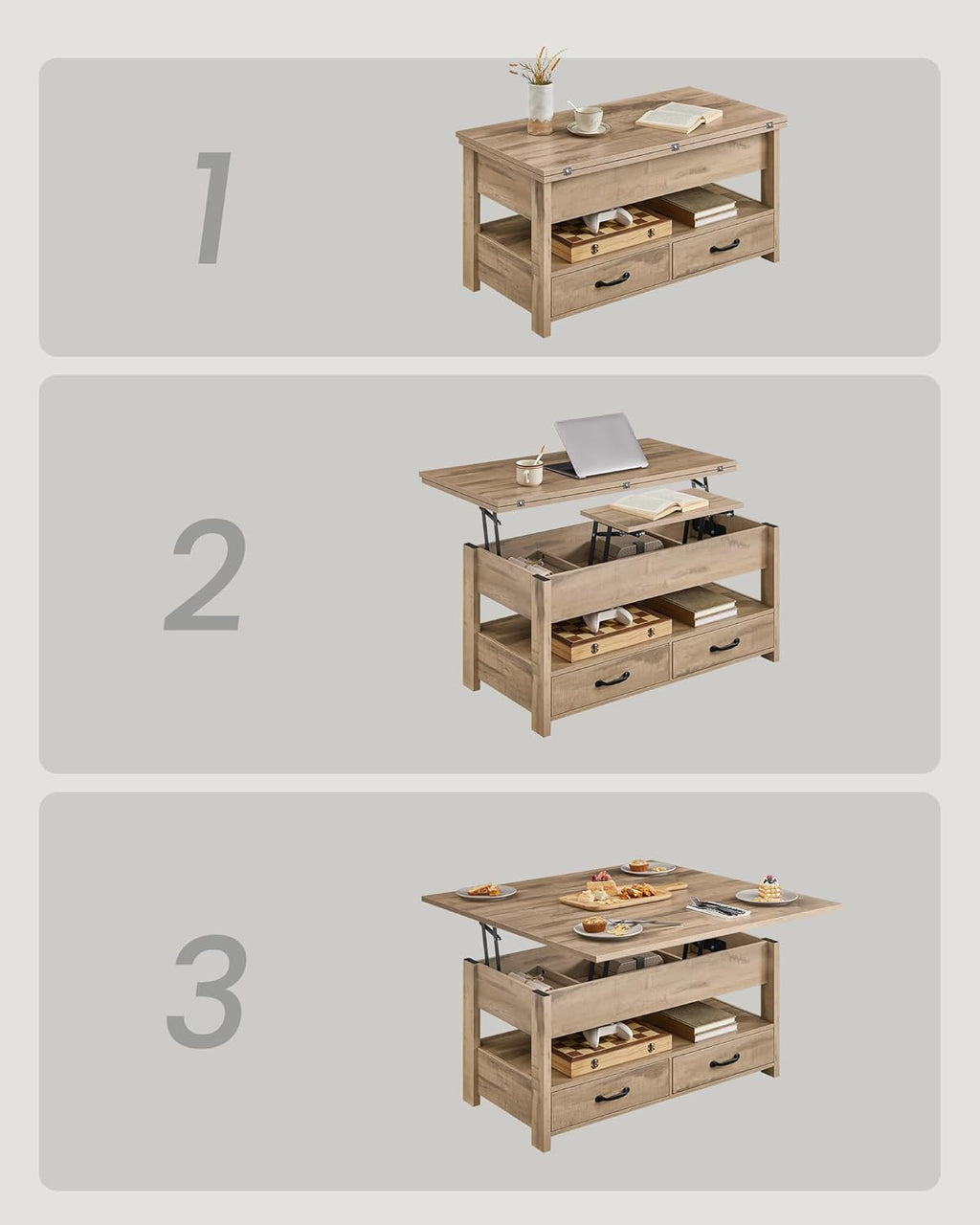 Table de Salon Relevable