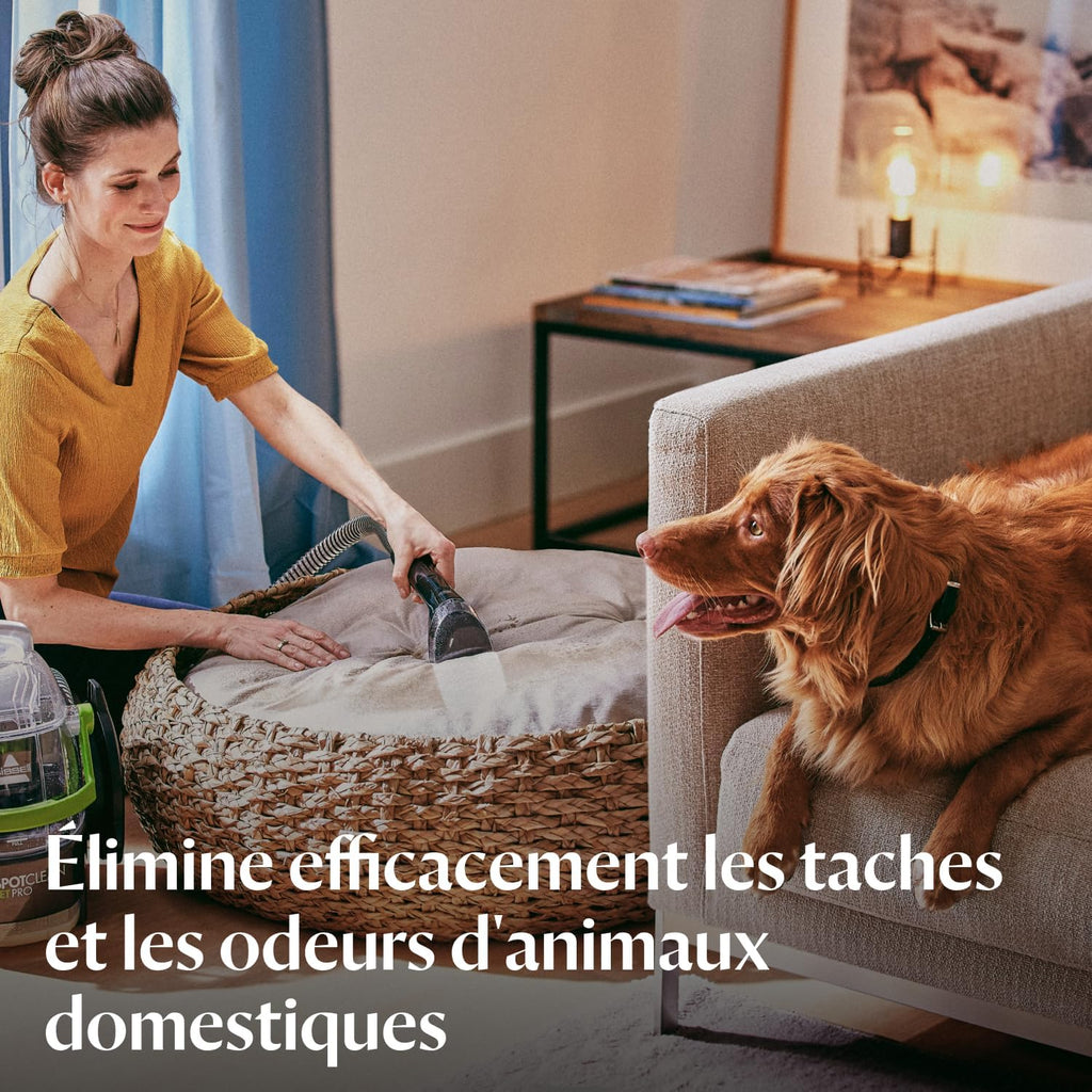 BISSELL SpotClean Pet Pro Shampouineuse Canapé 750W