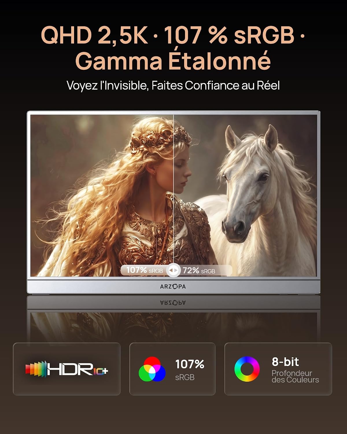 Moniteur Portable 16,1" 2,5K 180 Hz