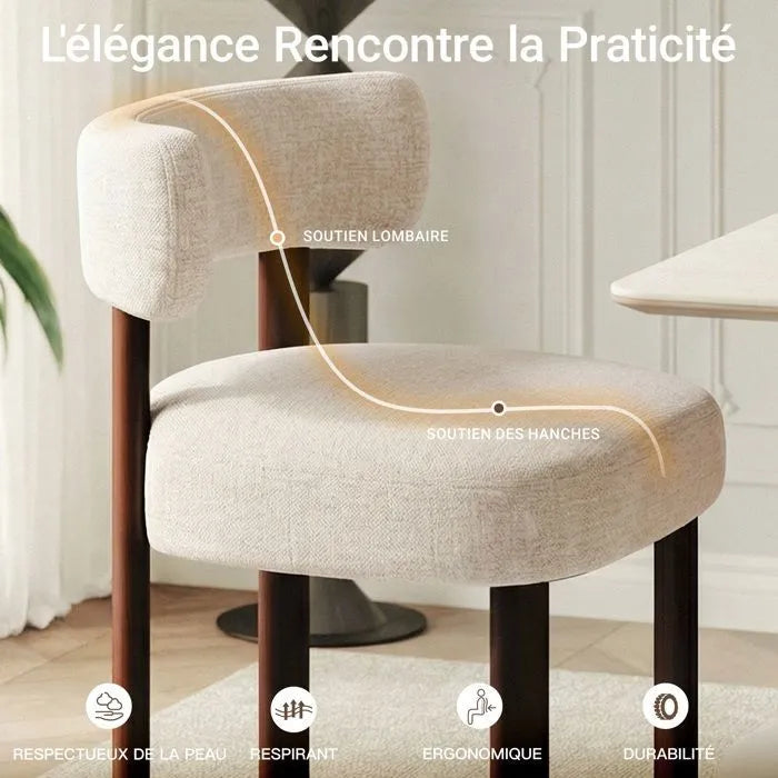 Lot de 4 Chaises (2 + 2 GRATIS) (Copy)