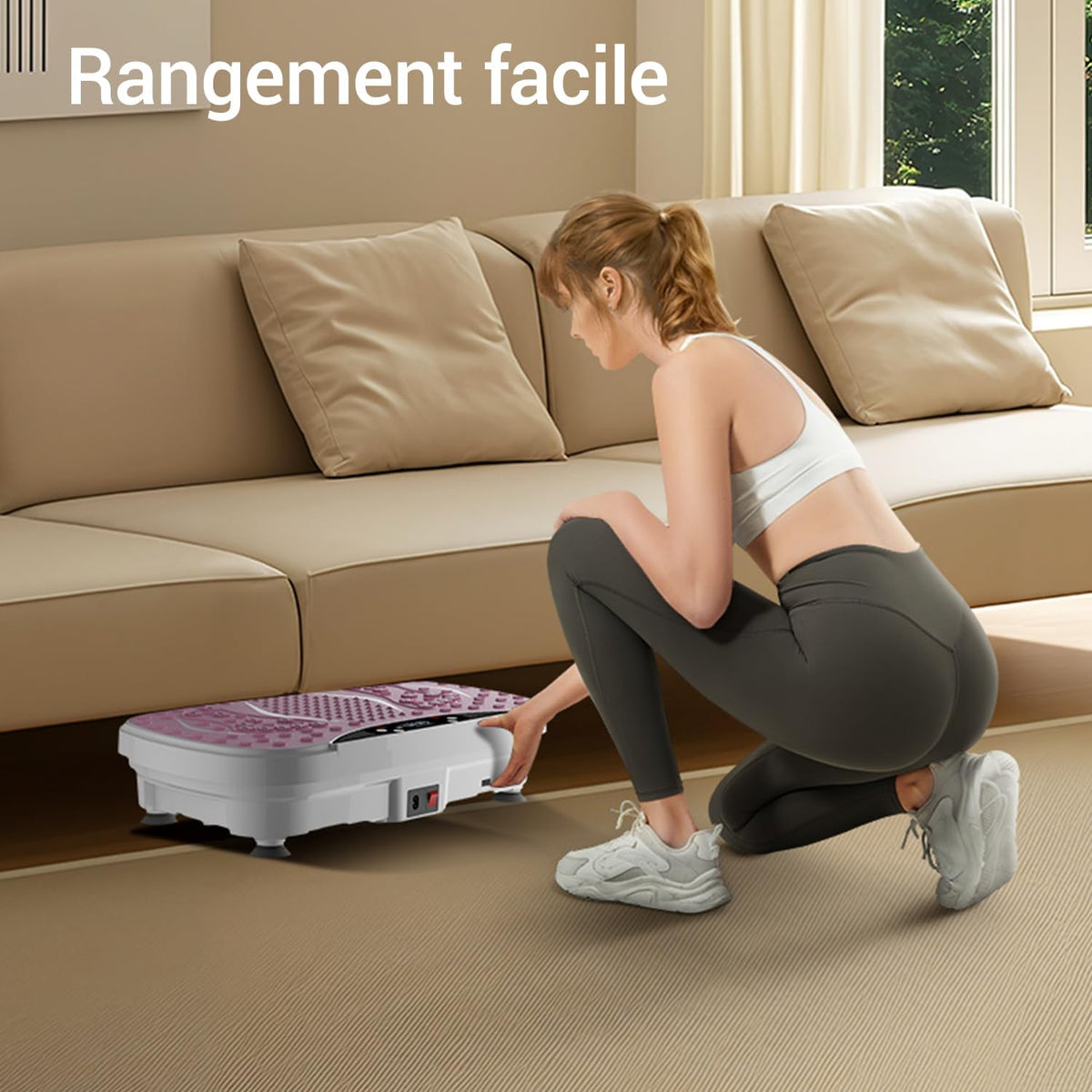 Plateforme de Vibration pour Drainage Lymphatique