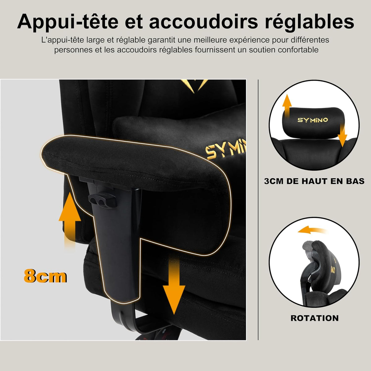 Symino Chaise Gaming