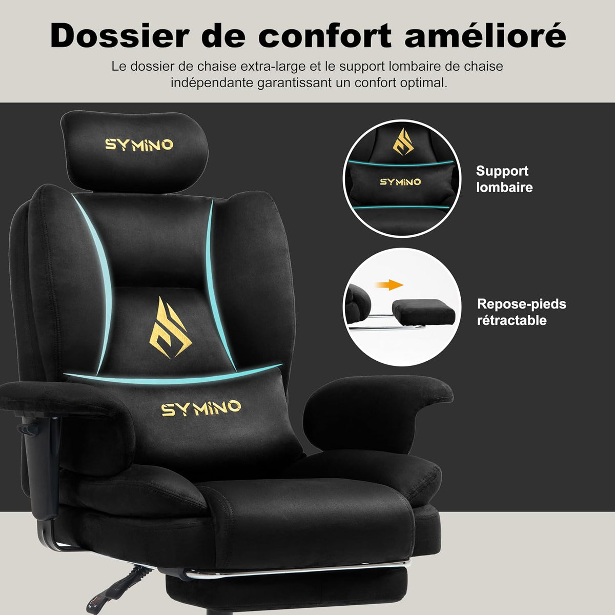 Symino Chaise Gaming