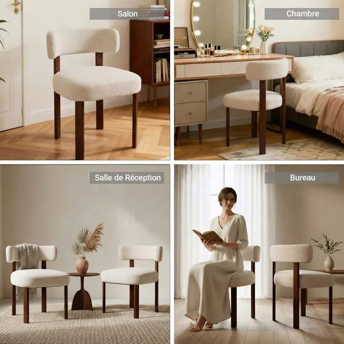 Lot de 4 Chaises (2 + 2 GRATIS) (Copy)