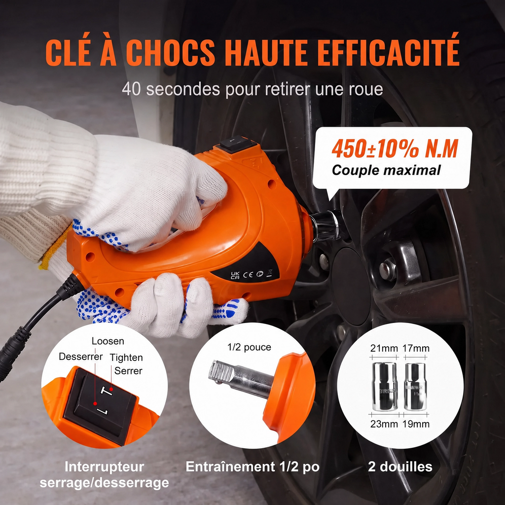 Cric Hydraulique Électrique 5T 12V