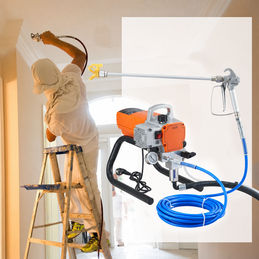 Pistolet de Peinture Airless 1800W 3000 PSI